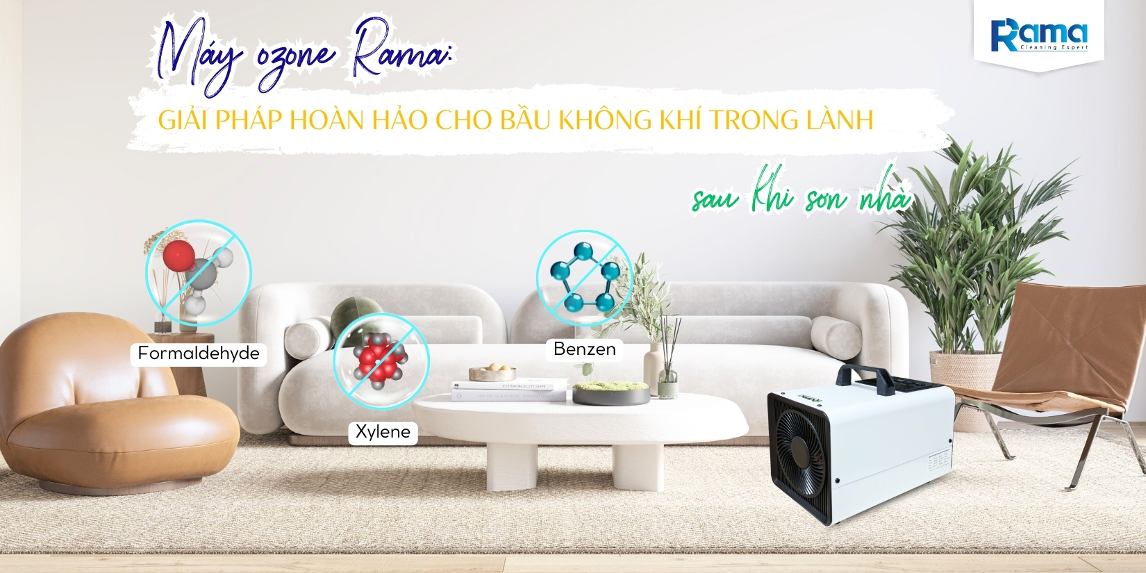 Cải thiện không gian sống với dịch vụ cho thuê máy khử mùi Formaldehyde